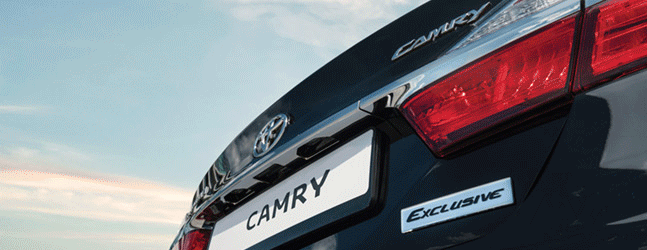 Экстерьер Toyota Camry Exclusive