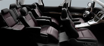Салон Toyota Alphard