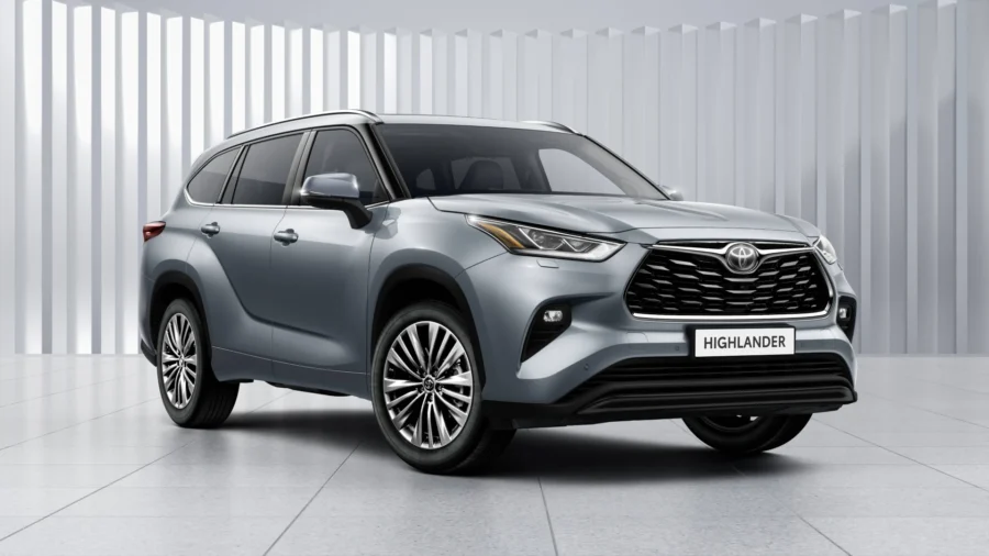 Фото Toyota Highlander спереди