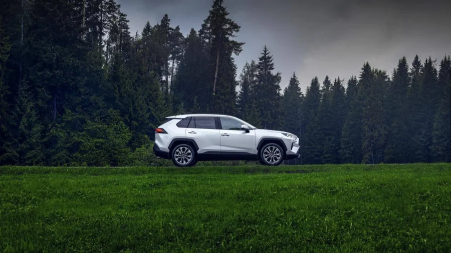 Фото Toyota RAV4 с боковой стороны